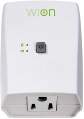 WiOn 50050 Indoor Wi-Fi Outlet Wireless Programmable with smartphone New