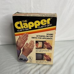 “The Clapper” Sound Activated On/Off Switch Vintage 1984 NEW in Box