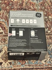 GE In Wall Add On Smart Light Switch 12728 New