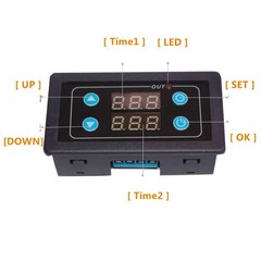 Timer Relay, Icstation Time Delay Switch AC 110V 120V Ac 85-265v