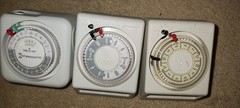 THREE Intermatic Master Control 24-Hour Automatic Program Timers SB 111, TN 111