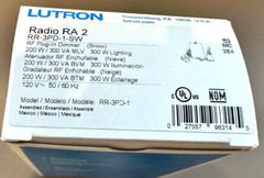 Lutron RR-3PD-1-SW RadioRA 2 RF Plug-in Dimmer White RR 3 PD 1 SW NEW