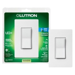 Sunnata Touch Dimmer Switch with Wallplate with LED+ Advanced Technology, for…