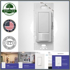 Metal Occupancy Sensor Switch with XCT Technology for Fine Motion Detection