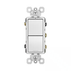 Radiant 15 Amp 120-Volt 2-Switch 3-Way plus 3-Way Combination Decorator Rocker L