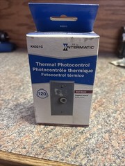 Intermatic K4321C 120V, 15 AMP Fixed Position Photo Control W/WP Wall Plate