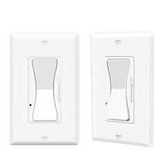Dimmer Light Switch 3 Way for 300W Dimmable LED/CFL 600W Incandescent/Halogen ×2