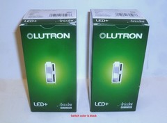 Lutron Ariadni Black LED+ Dimmer Switch Single-Pole / 3-Way AYCL-153P-BL (2 ct.)