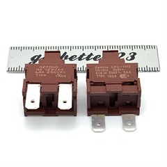 1pc DEFOND key switch CPU-1113 2pins self-locking switch 6.5A 250VAC