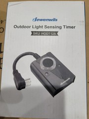 DEWENWILS Outdoor Outlet Timer Switch Plug in Dusk to Dawn Countdown Timer