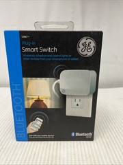 GE 13867 Plug-In Smart Switch Bluetooth Wireless Control & Dim Lights NEW