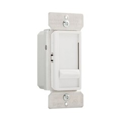 Eaton SI061-W-K-L White Slide Dimmer Switch 600W – Box of 5