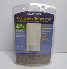 Lutron MS-OPS2H-LA Maestro Occupancy Sensor Switch Light Almond