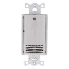 Hubbell AU2000GY2N Gray Occupancy Sensor Switch Ultrasonic Adaptive 2-Circuit