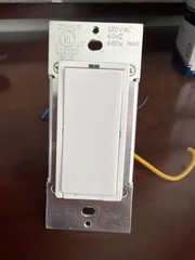 HAI 35A00-1 UPB 600 Watt Dimmer Wall Switch- White