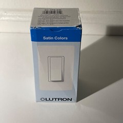 LUTRON SC-1PS-SW 15A General Purpose Switch Single Pole Satin – White