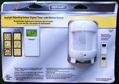 Defiant Daylight Adjusting Indoor Digital Timer with Motion Sensor 1000 015 589