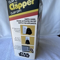 The Clapper Darth Vader Sound Activated Plug-In Switch, Black 120V 15A