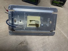 Lightolier Controls Topaz T10003P-I 1000w 3WAY Toggle IVERY