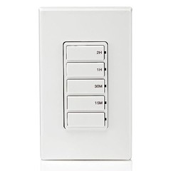 Leviton 15 Amp Decora Countdown Timer Switch White Easy Install Energy Saving