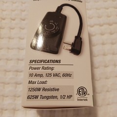 NEW IN Box! Hyper Tough 1-Outlet or Indoor Photocell 24 Hour Timer 10amp 125VAC