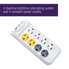 Coralife Aquarium Fish Tank 8-Outlet 24/7 Digital Power Center Timer