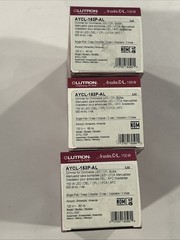 LOT OF 3 Lutron Ariadni Toggler LED Dimmer 150W Single Pole/3Way | AYCL-153P-AL