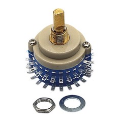 2Pole 24step 2×24 rotary switch attenuator volume control DIY pot potentiometer