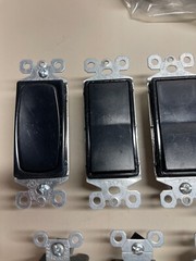 Mixed Lot of Rocker Light Switch out of pack + 3 or 4 Way Toggle +