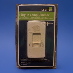 300 Watts Plug In Lamp Dimmer 6ft Cord On/off Dimmer Switch Leviton New NOS