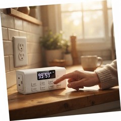 User-Friendly Countdown Timer with Repeat Function – Perfect for Home Use