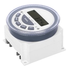 electronic Programmable Timer 12 Volt DC 30A 50/60Hz LCD Digital Display Timer