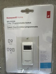 New Honeywell Econo Switch RPLS530A 7-Day Programmable Timer Switch
