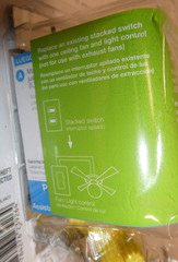 NEW Lutron Maestro Fan Control and Light Dimmer for Dimmable LED+ MACL-LFQH-WH
