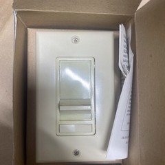 Leviton Ivory Decora Slide Dimmer Switches Preset 3-Way 6623-OPI