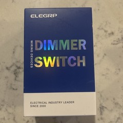ELEGRP Dimmer Light Switch for 300W Dimmable LED/CFL ~ 600 Incandescent Lights
