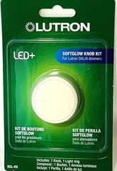 Lutron LED+ Softglow Knob Kit RCL-RK for DALIA Dimmers – 1 Knob Light Almond