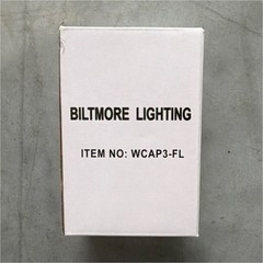 Biltmore Lighting Dimmer Switch White Decorator Rocker Wall Mount WCAP3-FL