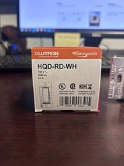 Lutron Homeworks QS HQD-RD-WH Remote Dimmer – White