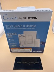Lutron Caseta Wireless Smart Switch Kit with Remote P-PKG1WS-WH-R – New Sealed
