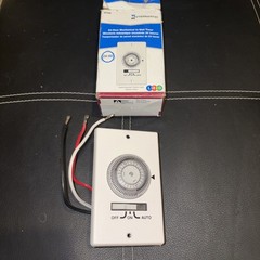 Intermatic IW700K 20-amp Heavy Duty In-wall Timer