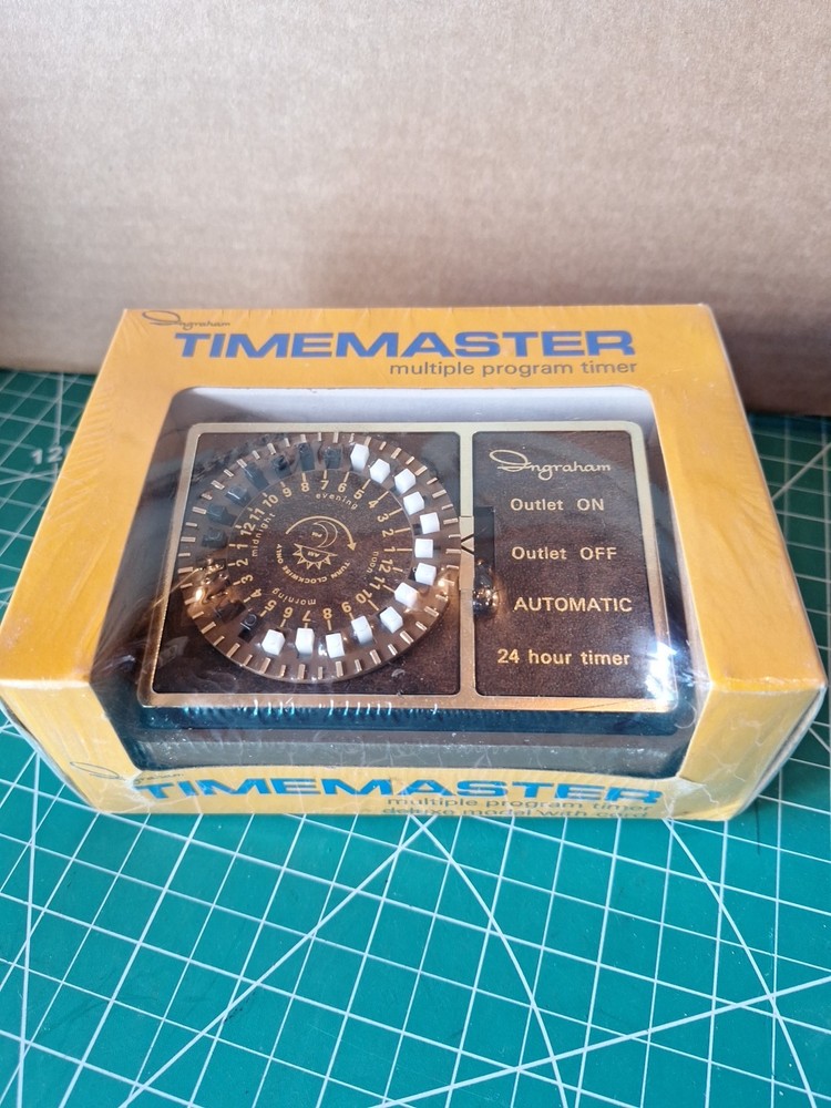 Ingraham TIMEMASTER Model 12-050 Multiple Program Timer New in Original Package