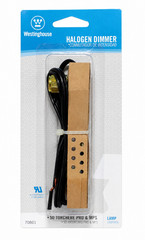 Westinghouse 70801 Halogen Rotary Dimmer Switch for Torchiere Floor Lamps