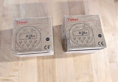 Lot 2x Digital LCD Daily Weekly Programmable Timer Relay Switch CN101A DC 12V