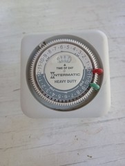 Intermatic Lamp and Appliance Timer TN311 15-Amp Heavy Duty White On Off Switch
