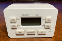 Honeywell 45184, 2 ON/Off Options, 24-Hour Cycle, Compact Design