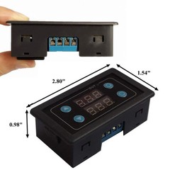 Timer Relay, Icstation Time Delay Switch AC 110V 120V Ac 85-265v