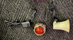 High Volume Siren W/Push Button Switch