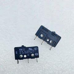 2xKW12 For QIAOH travel limit button micro switch 3PINS SS-5GL 5A silver contact