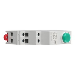 Wire Control Button Red Green Color for din Rail Mount 24V for acdc Space Saving